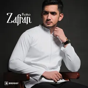 BROGUY Koko Pria Premium Slim Fit Zafran