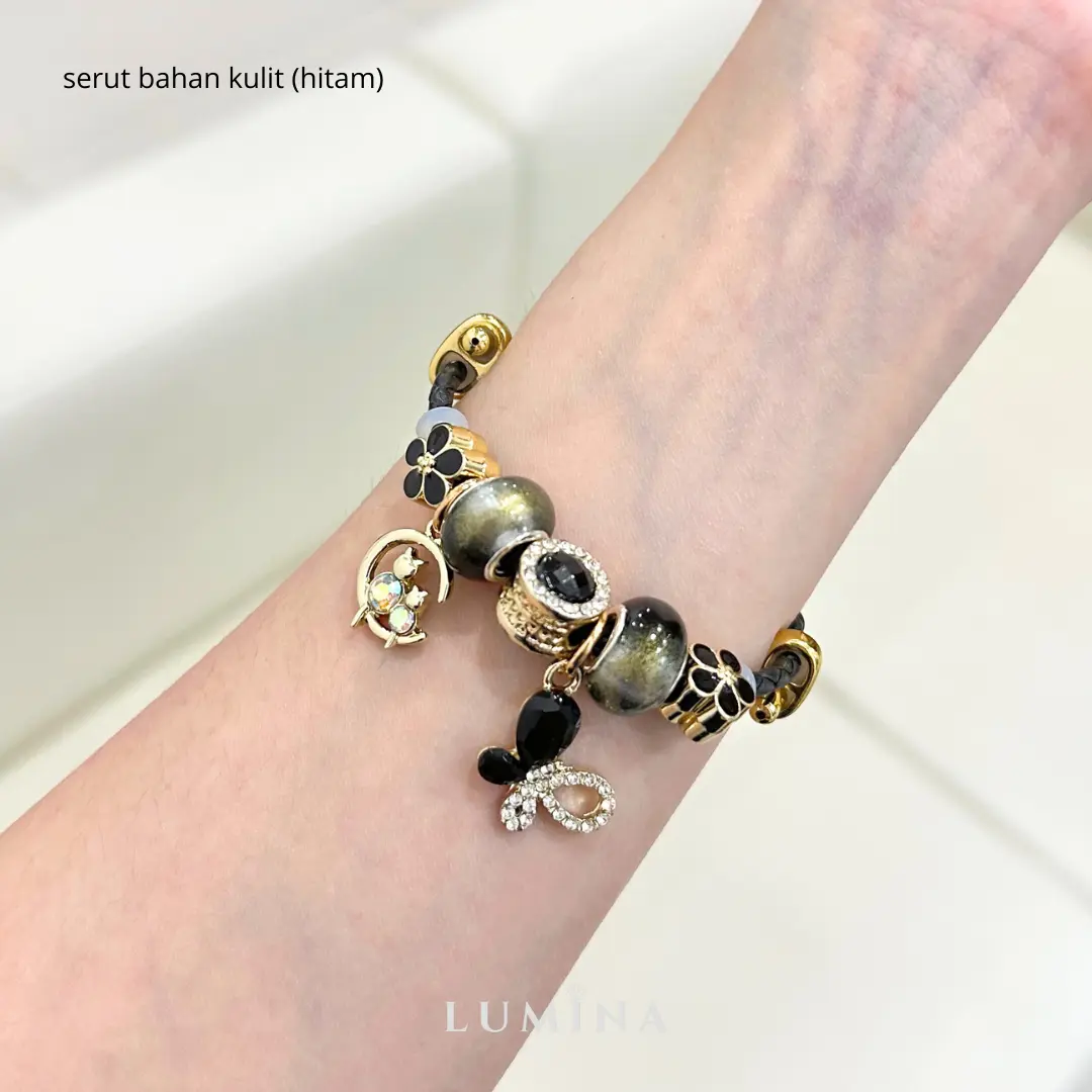 Kupu Hitam Gold (Serut Bahan Grade A)