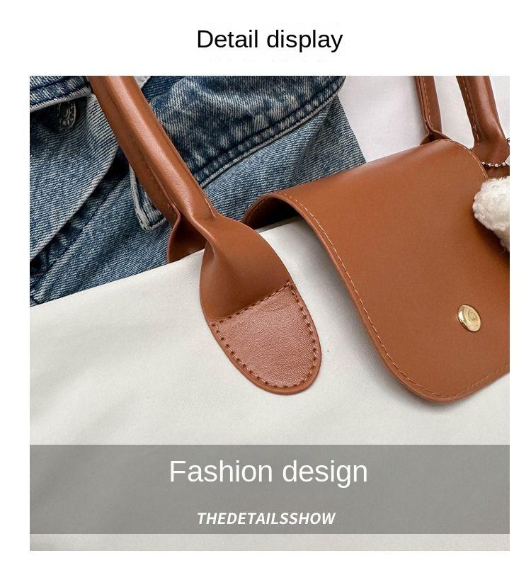 Product Introduction of Large capacity shoulder bag, handbag, Oxford cloth waterproof dumpling bag, mommy bag, nylon cloth bag, travel bag, women's bag 7
