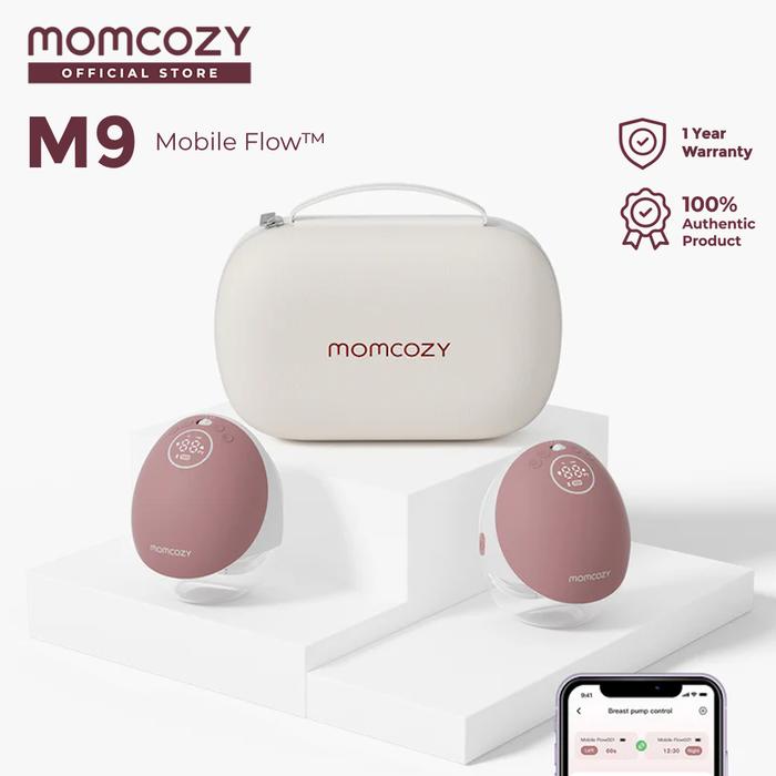 Gambar Momcozy | M9 | Mobile Flow Hands-Free Breast Pump | Pompa ASI | Wireless Breastpump | Pompa ASI Elektrik ( 2 Pcs ) dari Momcozy Indonesia Kota Administrasi Jakarta Utara Tokopedia