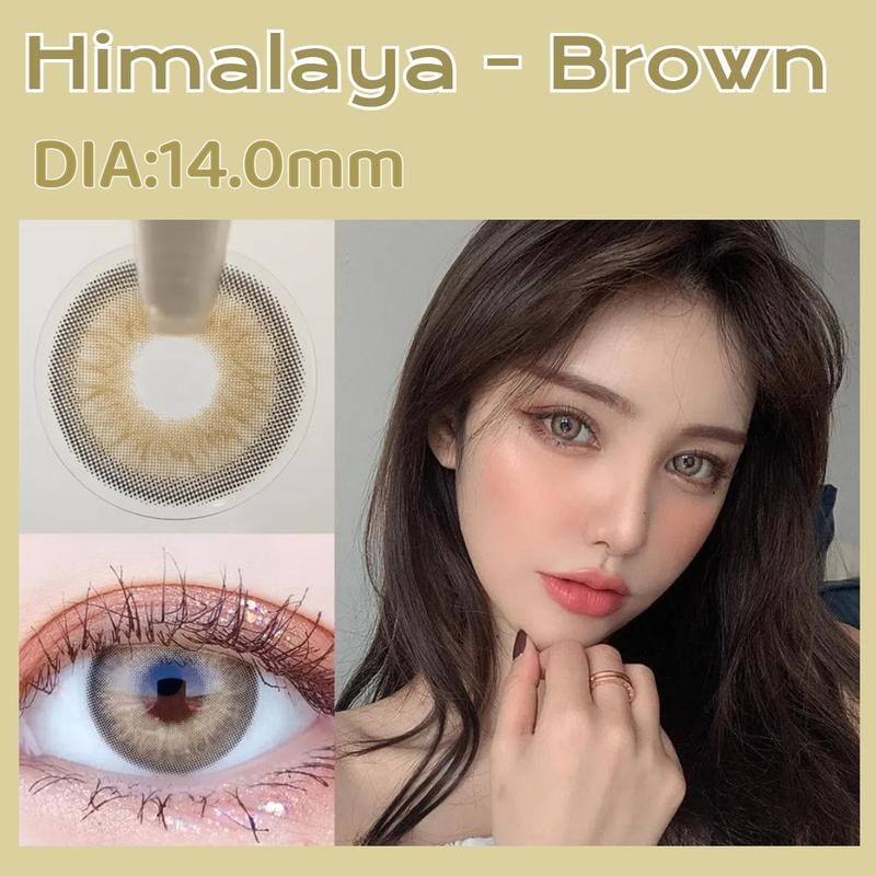 Mysticeyes Softlens - Himalaya Brown Russian Brown Olivia Sugar Normal Contact lens Soflen Lensa 2