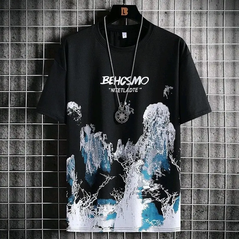 baju kaos full print pria/kaos oblong/kaos pria motif/t-shirt distro pria/lengan pendek 1