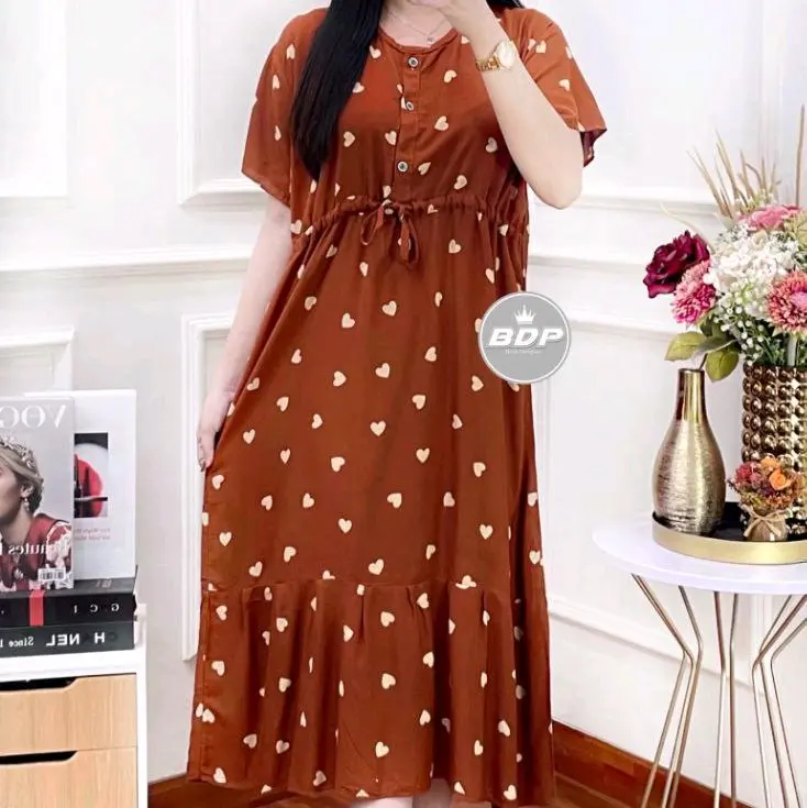daster velly 02 bahan adem nyaman dipakai modia keren 3