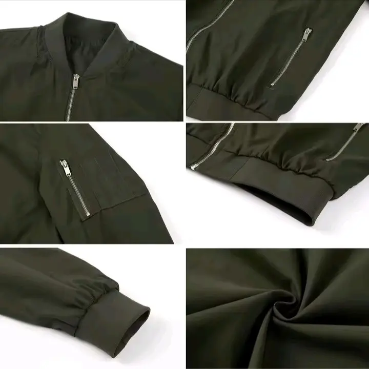 GALAXY- JACKET BOMBER AURY PRIA POLOS WATERPROOF Casual Jaket 2