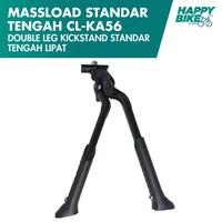Gambar Massload Double Leg Kickstand Standar Tengah Sepeda Lipat Stand dari Happy Bike Kota Administrasi Jakarta Selatan 3 Tokopedia