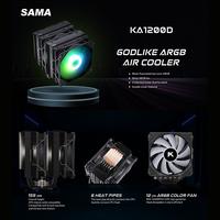 Gambar KYO SAMA KA1200D CPU COOLER ARGB Fan Processor HSF Cooler ARGB dari KYO Indonesia_NEW Kota Administrasi Jakarta Utara 2 Tokopedia
