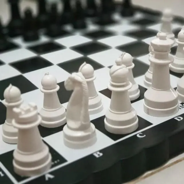 Papan Catur Plastik Ukuran S/M/L/XL - Chess Board Games