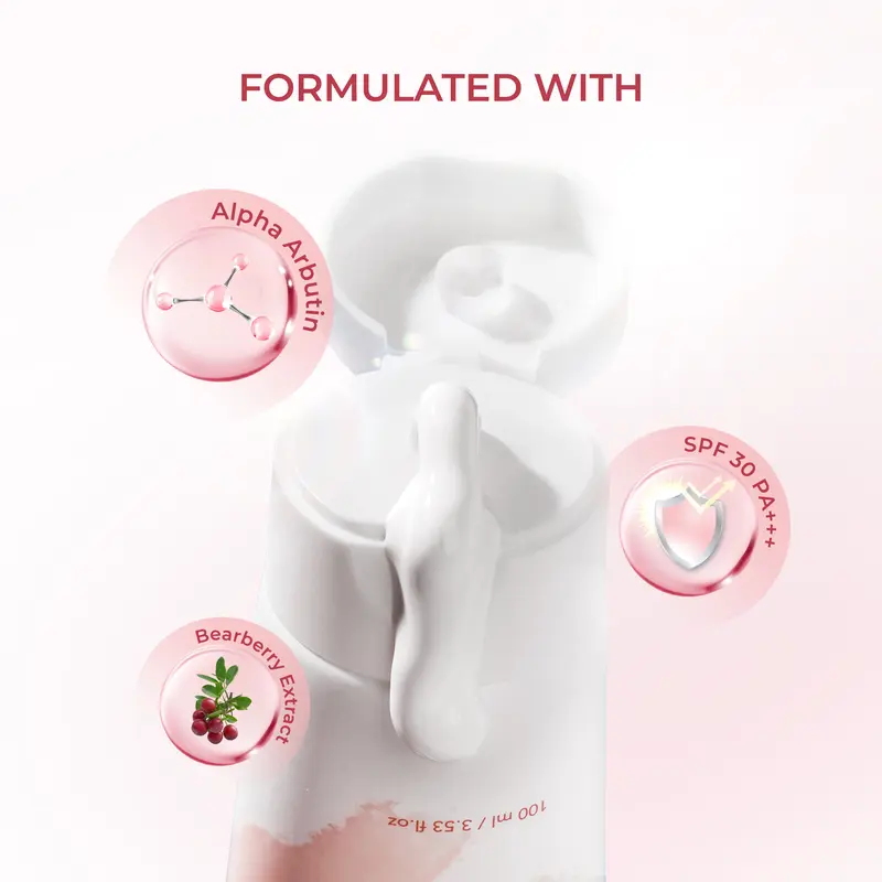 Grace and Glow BUNDLE 2 PCS SPF BODY SERUM - Brightening Sun Lotion Body Serum SPF 30 PA+++ | Sunscreen Tubuh | Sunblock Mencerahkan Badan Anti UV with Arbutin + Bearberry 2