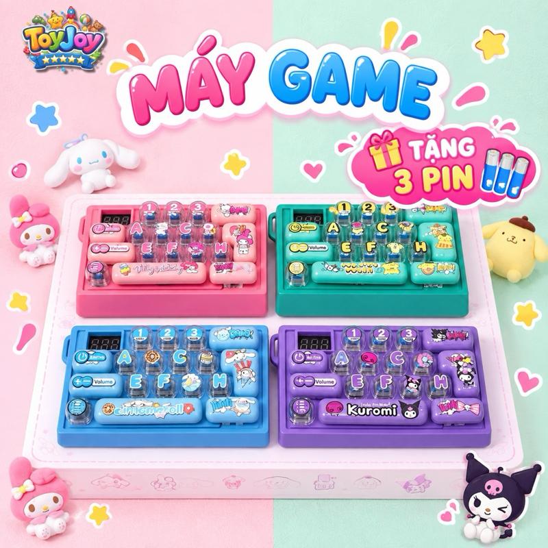 Đồ Chơi Máy Chơi Game Bàn Phím Đẩy Nhanh TẶNG PIN Thiết Kế Dễ Thương Thử Thách Đẩy Nhanh Phối Hợp Tay Mắt Cho Trẻ Em