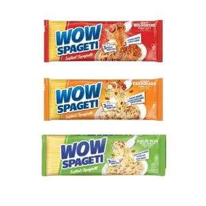 Mie Wow Spageti Carbonara, Bolognese, Aglio olio isi 5pcs Instan