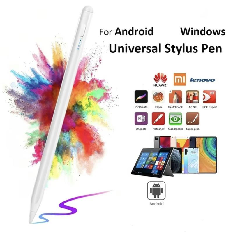 Bút Capactve Thông Dụng, COD, Bút Cảm Ứng, Không Độ Trễ Trong Viết, Thích Hợp Cho Các Máy Tính Bảng Android Tương Thích Với Huawei Và Xiaomi Và Các Điện Thoại Di Động Android Và IOS, Tương Thích Với Điện Thoại Thông Minh