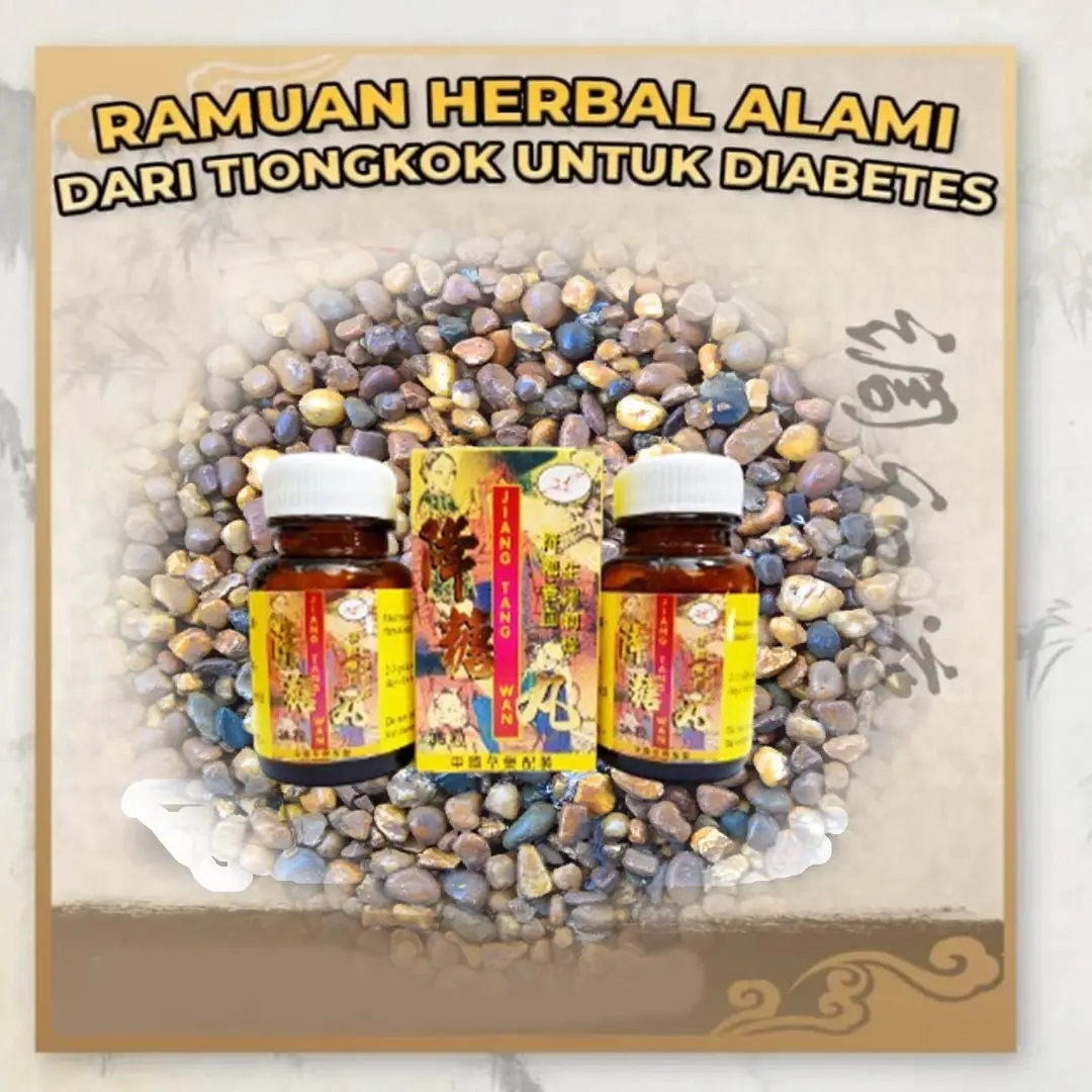 Vitamin KAPSUL ORGANIK JIANGTANGWAN DIABETES KENCINGMANIS ORI
