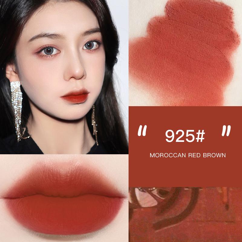NOVO Velvet Matte Jelly Lip Mud Lip Cream Lip Glaze Waterproof Moisturizing Smooth Lip Gloss Lip Tint Lips Makeup 7