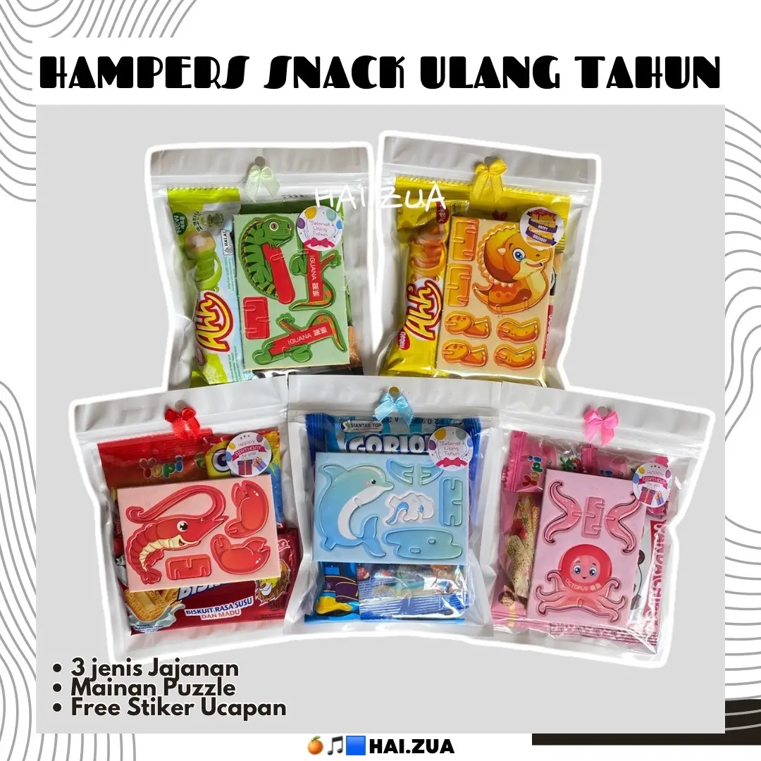 Hamper Snack Ulang Tahun 1pcs HAIZUA