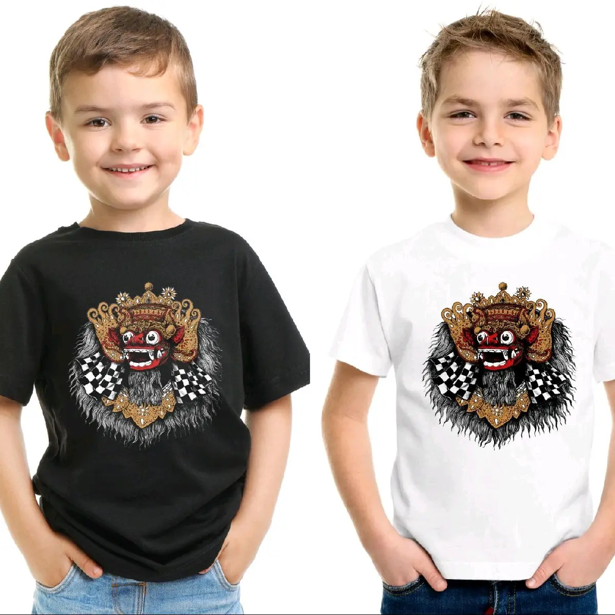 BAJU KAOS BARONG ANAK PREMIUM