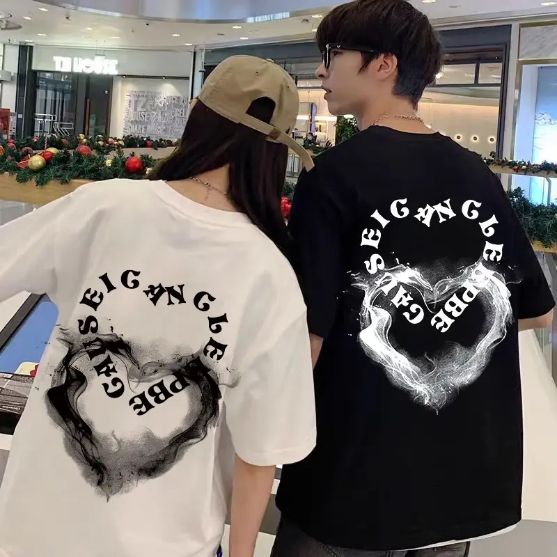 KAOS COUPLE LOVE ASH / KAOS PASANGAN 0