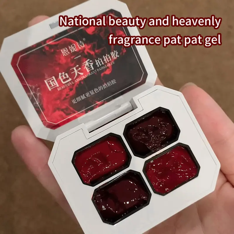 Gel Đánh Móng Tay, Hương Thơm Trên Trời Quốc Gia, 4 Màu Có Sẵn, Gel Đánh Móng Tay Màu Trắng Gradient Độ Bão Hòa Cao, Thích Hợp Cho Nghệ Thuật Đánh Móng Tay, Cần Có Đèn Làm Móng Để Khô 1