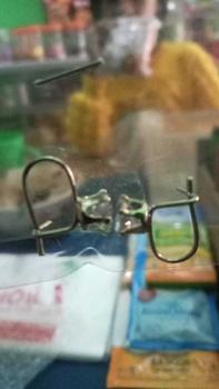 Product Review of ANTING DESY TITANIUM SILVER MOTIF PERMATA ANTI LUNTUR ANTI KARAT Earrings from B**. 0