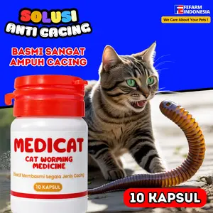 OBAT CACING KUCING SUPER AMPUH FEFARM