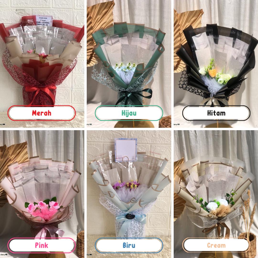 Buket Uang kosongan / Buket uang / Buket uang 10 slot / Buket kado ulang tahun / anniversary / pernikahan ukuran 30 x 40 cm warna pink gratis kartu ucapan