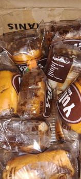 Product Review of bakery roti kacang coklat lumer dapat 10 pcs from k**1 0