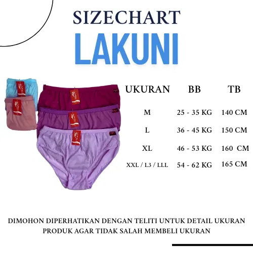 CELANA DALAM WANITA MIRIP/LAKUNI PROMO! TERMURAH DI TIKTOK! HARGA PROMO MURAH BERKUALITAS! Katun Nyaman Pendek Dewasa Lembut Lingerie knicker cewek Waist Remaja Boxer Hitam Korset High 8
