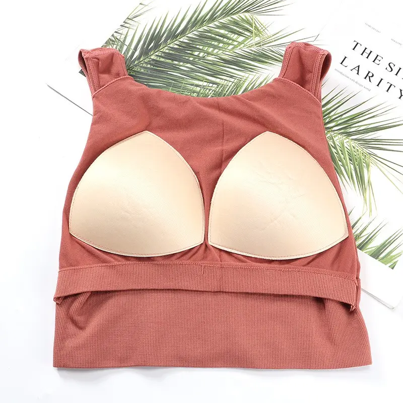 BH Bra Sport Tanktop Olahraga Pakaian Wanita Model Crop Fashion Korean Style Motif Polos - BR458 5