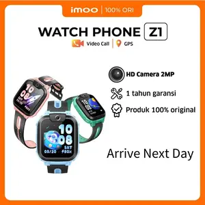 【imoo 100% Original】Imoo WATCHPHONE Z1 WATERPROOF HD CAMERA SMARTWATCH JAM TANGAN ANAK PINTAR KIDS GPS POSITION WATCH PHONE