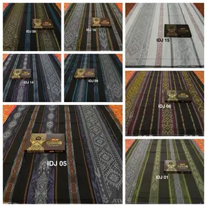 SARUNG ATLAS IDAMAN JAGUARD MOTIF SONGKET TIMBUL