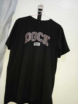 Product Review of T-shirt Kaos Distro Baju Pria Cowok Nyaman Casual Katun Polos Hitam Polos Dewasa Kerah C071  Combed Keren from p**e 1