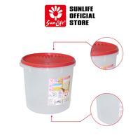 Gambar SunLife Visto Seal Ware Toples Makanan Kering Serbaguna Toples Kerupuk Kapasitas Besar Sampai 24 Liter SNL-7052 - 5 LITER, PINK dari SunLife Plastics Kab. Tangerang 4 Tokopedia