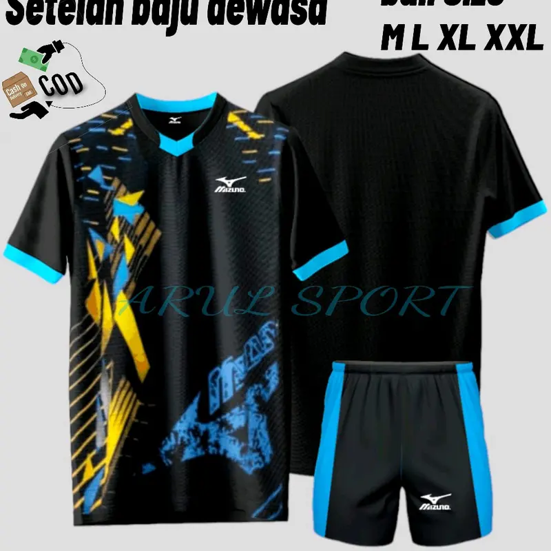 SETELAN BAJU OLAHRAGA DEWASA FUTSAL BOLA VOLI BADMINTON DLL Jersey 6