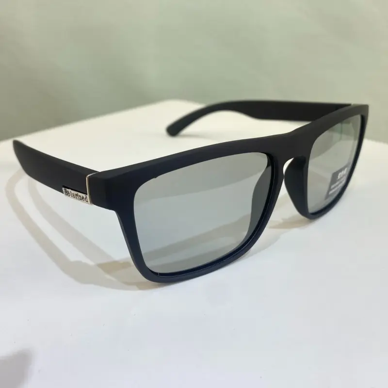 Kacamata photochromic Kacamata hitam pengubah cahaya luar ruangan, kacamata hitam bersepeda persegi untuk olahraga pria 4
