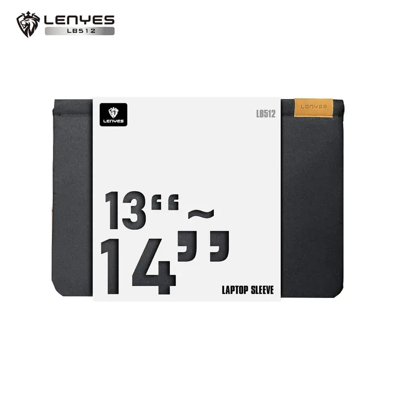 MK - Tas Laptop LENYES LB512 Handle Bag Sleeve Cover Pelindung Notebook Tablet Max 14inch 1