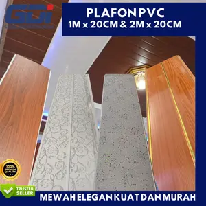 [ UKURAN 1 METER ] PLAFON PVC UKURAN 1  METER MEWAH DAN BERBAGAI MOTIF WARNA DAN CORAK