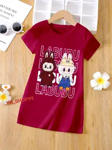 Daster Anak Perempuan 1-11 Tahun L4BUBU - Model Imut dan Nyaman - Fashion gaun