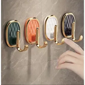 Gantungan Hook Tempel Dinding Kait Elegan Bergaya Mewah Gantungan Baju Kait Perekat Dapur /Pengait Hook Kunci Ruang Tamu