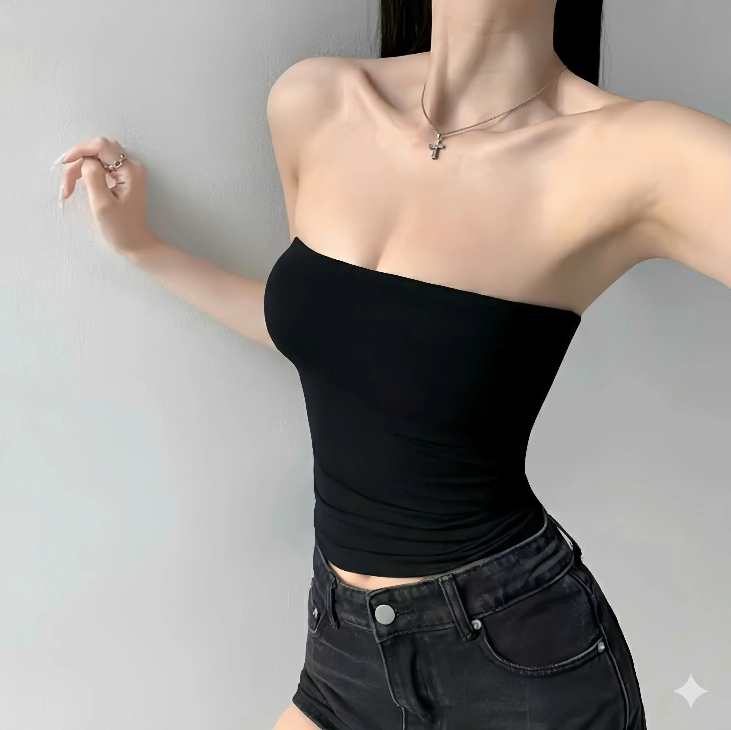 [18 màu] Áo ống nhiều màu form babytee có thắt eo, có size lớn (KHÔNG MÚT) | BigBuy360 - bigbuy360.vn