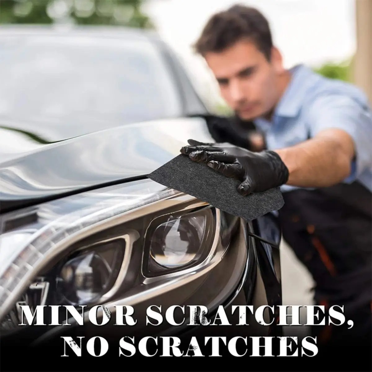 Upgraded Nano Magic Car Scratch Remover Cloth, Multipurpose Scratch Repair Cloth, Nanomagic Cloth for Car Paint Scratch Repair Car Exterior Accessories