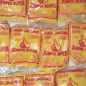 Jempol Super Nasi Jagung Instan Cap Jempol 10pcs Gerit Instan Rasa Nasi Jagung Terbaik