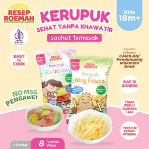 Resep Roemah Kids Crackers / Kerupuk Sehat Untuk Anak / Kids / No MSG