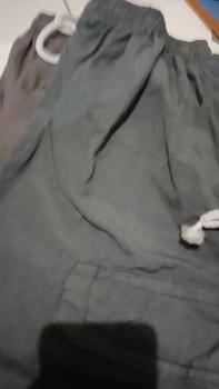 Product Review of 100k Dpt 5Pcs Celana Kanvas Semi Jeans Kolor Harian Santai Abu Cargo Karet Melar Nyaman Lembut Casual Pria from G**i m**f 0