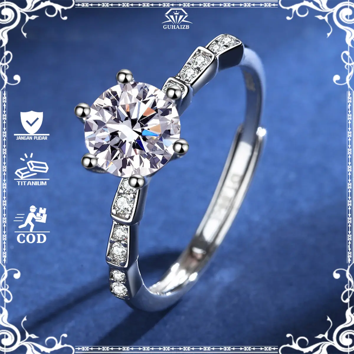 COD cincin wanita Ular Perhiasan titanium Adjustable Y36  hadiah nikahan Anniversary