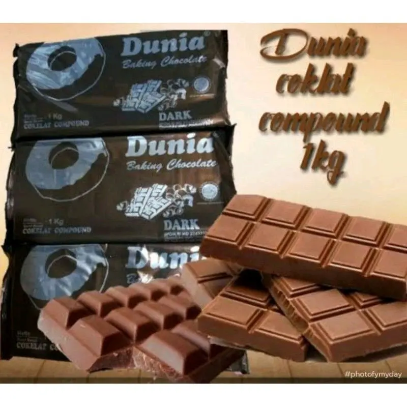 Coklat blok dunia 250 gram