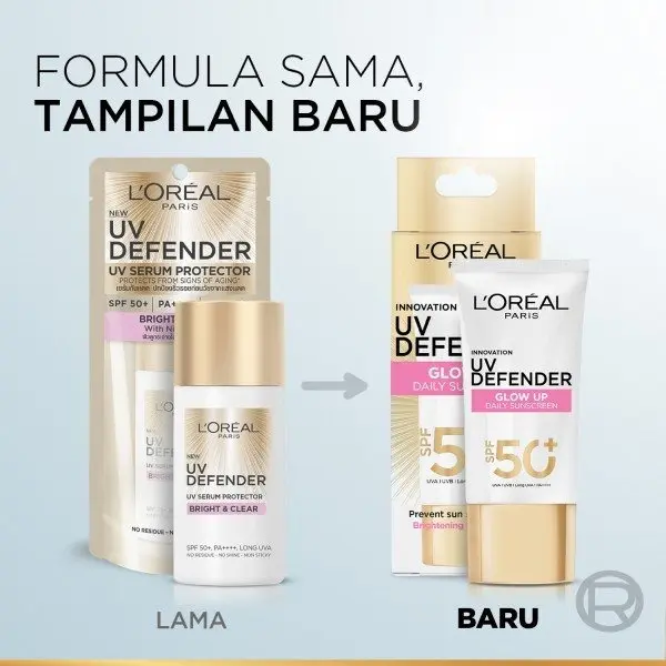[BANTING HARGA] L'Oreal Paris UV Defender UV Protector Sunscreen SPF50+ / PA++++ [NEW VARIANT] 1