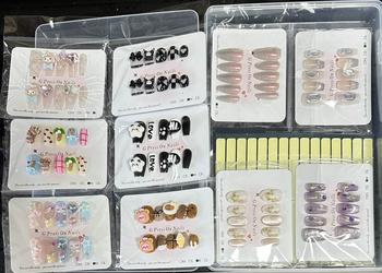 Product Review of [13.8-SD] 11 fingers  interchangeable Handmade Nail Press On Nails  IF you buy more ,surprise more! from O**啦 0