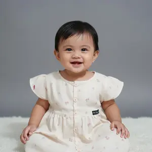 Dres bayi 6 bln- 12 bln, dress terbaru, dres bayi perempuan