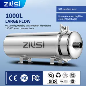 Well water purification for rural tap water, whole-house water purifier, household filter, inlet pipe, water tank, large flow ra