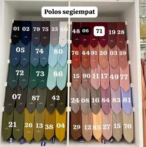 Scarf Polos Voal By Hijab Mandjha Ivan gunawan Basic