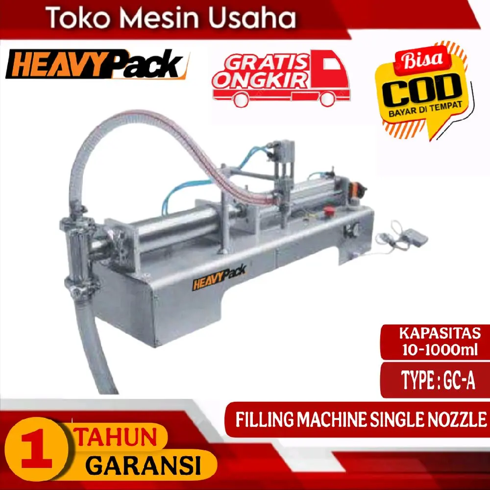 Liquid Filling Machine Mesin Pengisi Cairan Pasta GC-A HEAVYPACK